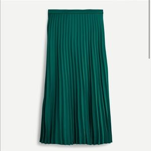 J.crew pleated skirt